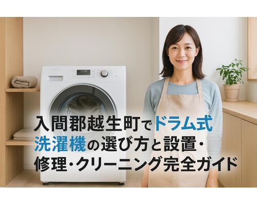 22 入間郡越生町 ドラム式洗濯機