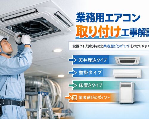 13 業務用エアコン 取り付け