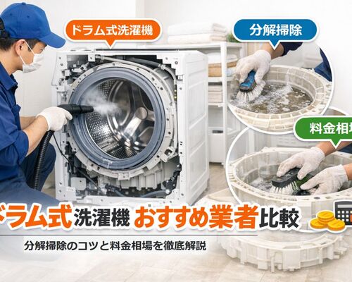 11 洗濯機 クリーニング ドラム式