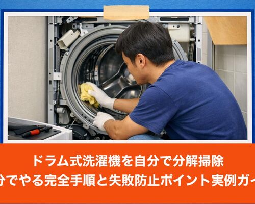 11ドラム式洗濯機 分解掃除 自分で