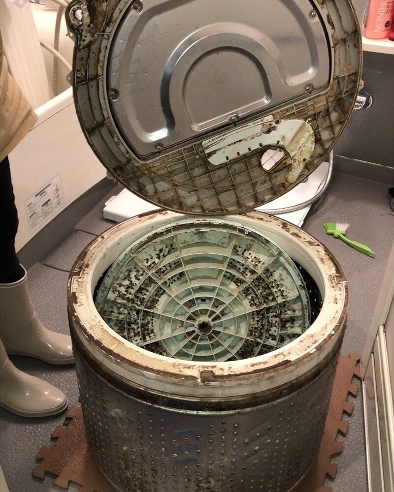 縦型洗濯機クリーニング