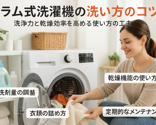 24ドラム式洗濯機 洗い方