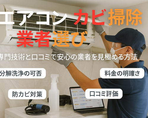 24エアコン カビ 掃除業者