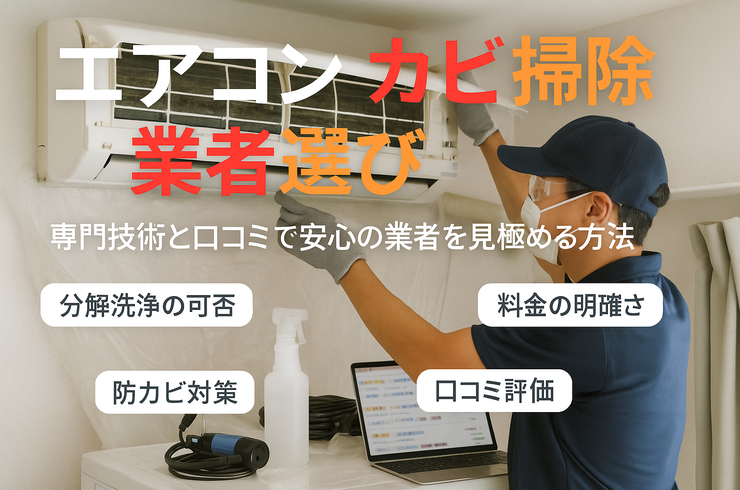 24エアコン カビ 掃除業者