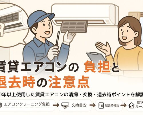 30エアコンクリーニング 10年以上 賃貸
