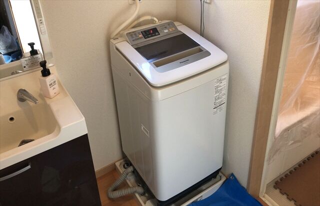 縦型洗濯機クリーニング