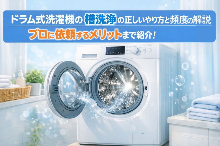 24 ドラム式洗濯機 槽洗浄
