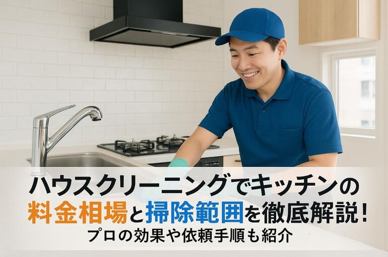 06 ハウス クリーニング キッチン