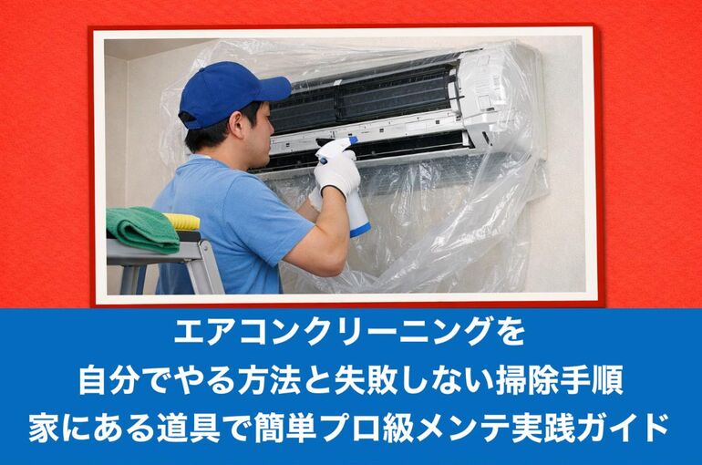 12エアコンクリーニング 自分で