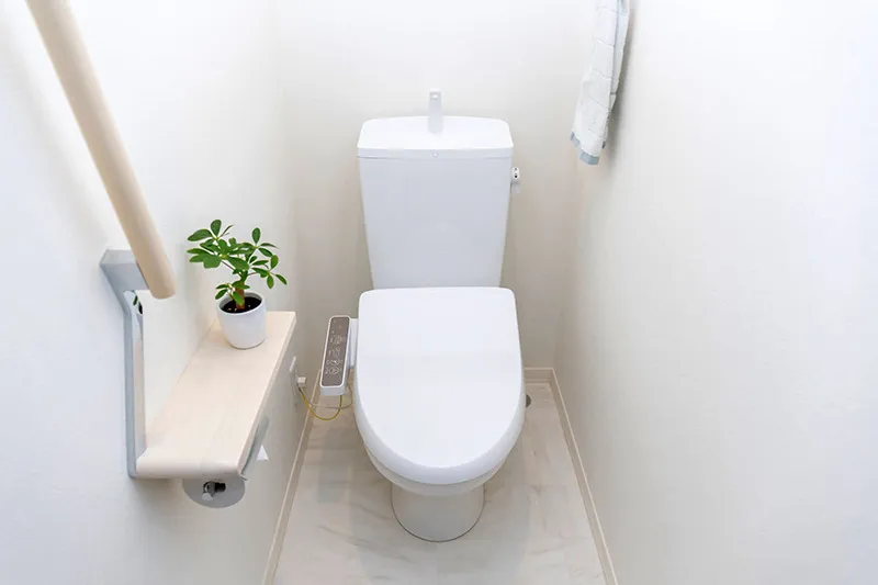 トイレの汚れや雑菌をクリーニング