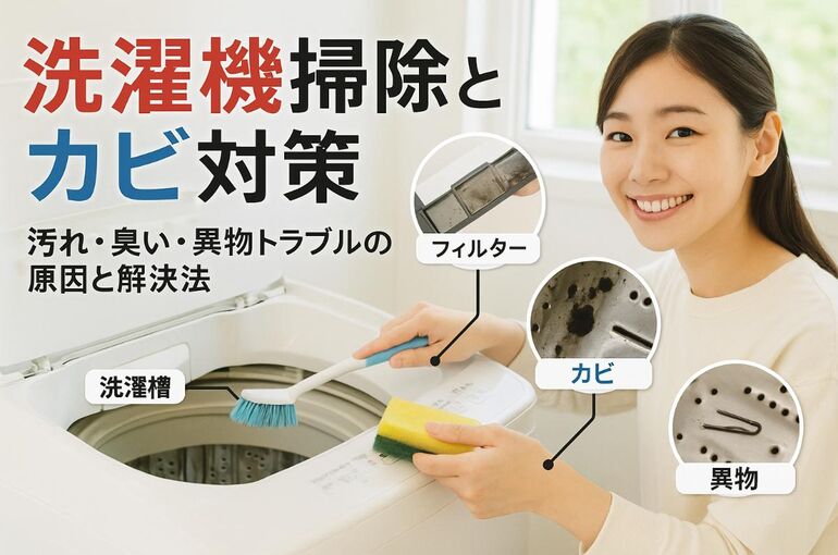 12 洗濯機の中