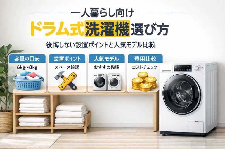 05 ドラム式洗濯機 一人暮らし