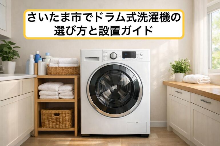 23さいたま市 ドラム式洗濯機